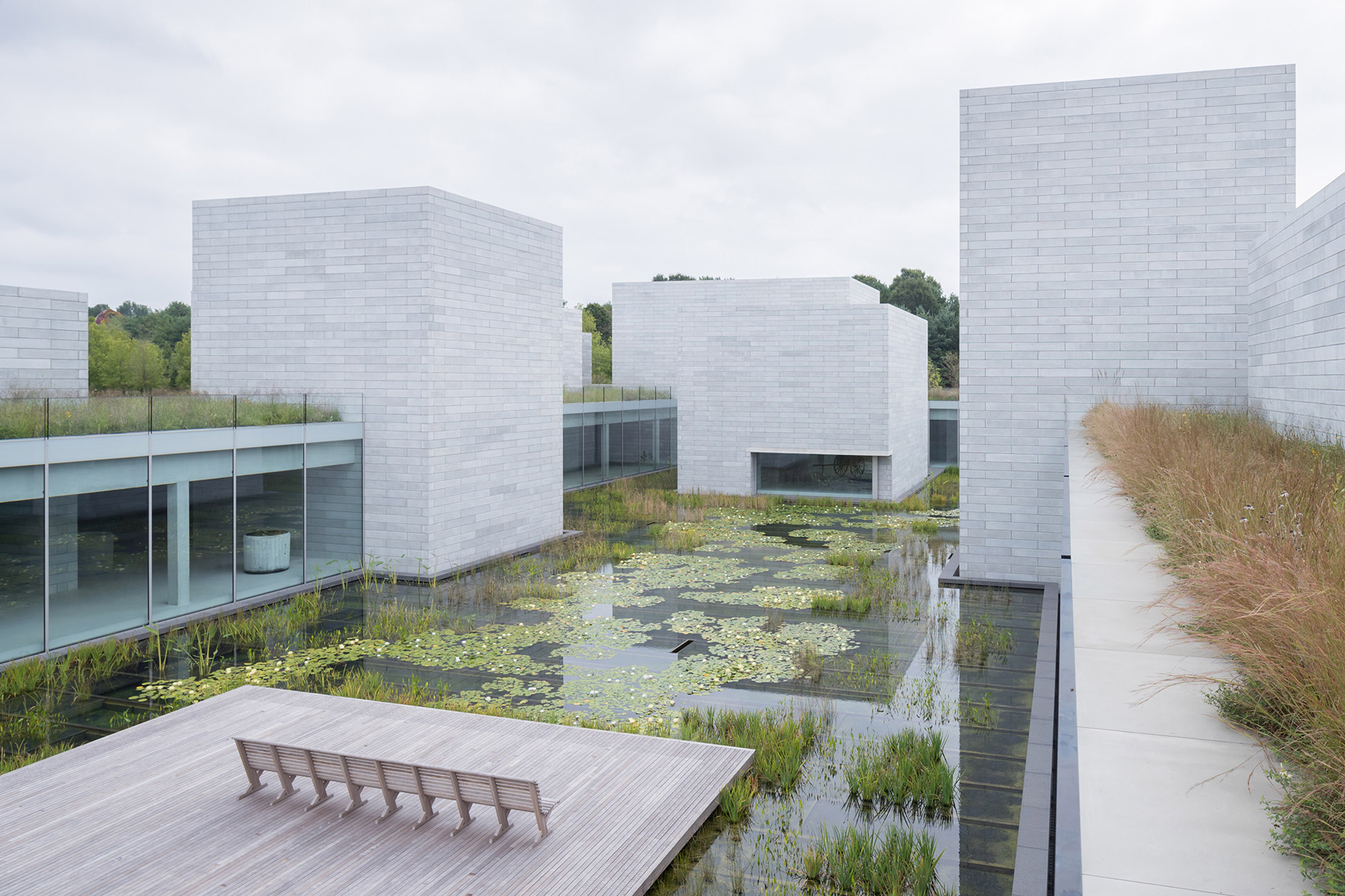 Water Court at the Pavilions, © Photography by Iwan Baan, Image Courtesy Glenstone Museum