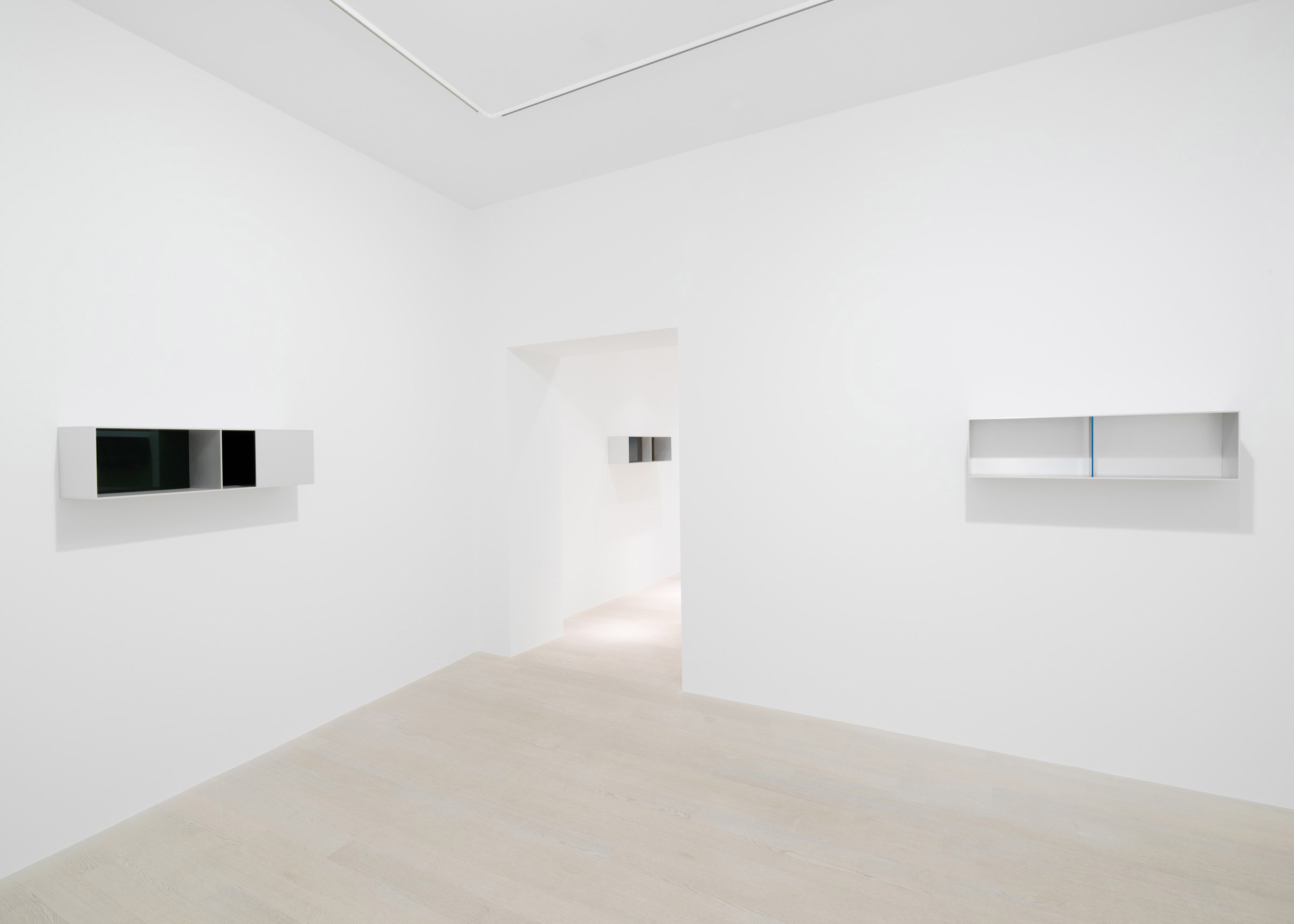 Installatiov View of "Donald Judd" at Gagosian Basel, Artwork © Judd Foundation/Artists Rights Society (ARS), New York. Photo: Maris Hutchinson