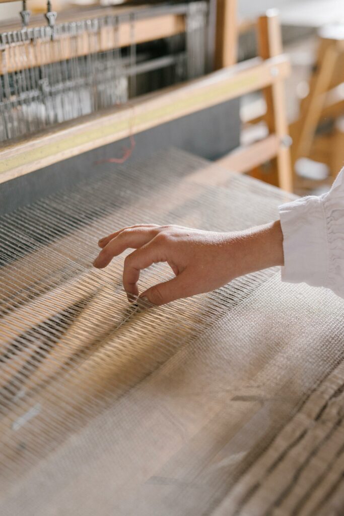 Rachel DuVall in her studio, Photography by Carmen Chan