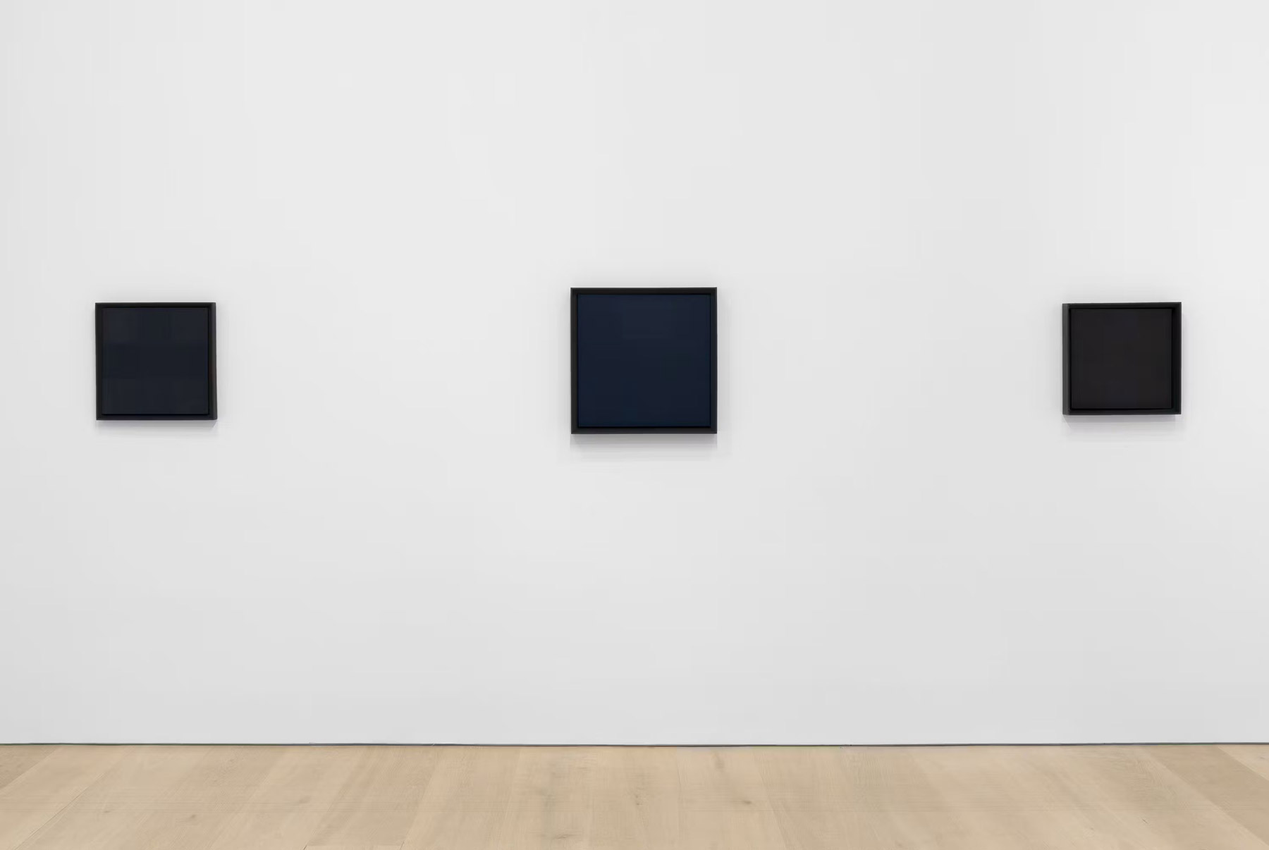 Installation view, Ad Reinhardt: Print—Painting—Maquette, David Zwirner, New York, 2024