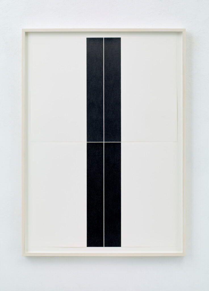 Frank Gerritz, Four Center Connection II 2015, pencil on paper, 84.2 x 58.8 cm © The Artist, Image Courtesy Galerie Haas Zürich