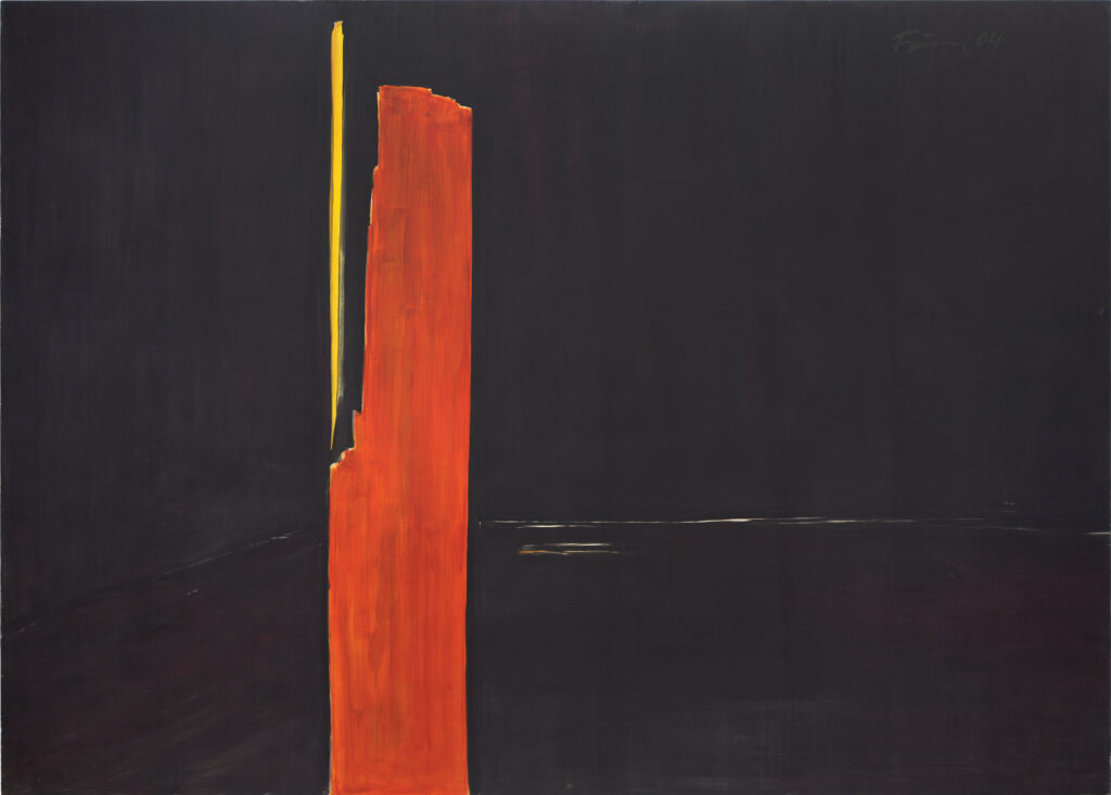 Günther Förg, Untitled, 2004, acrylic on canvas, 220 x 320 cm © The Estate of Günther Förg / Courtesy Galerie Lelong & Co.